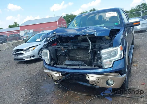 2013 Ford F-150 Lariat из США, поврежденный, VIN 1FTFX1ET2DKF23187